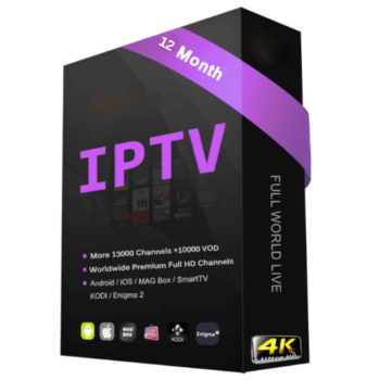 12 Months Subscription With 4 Connections