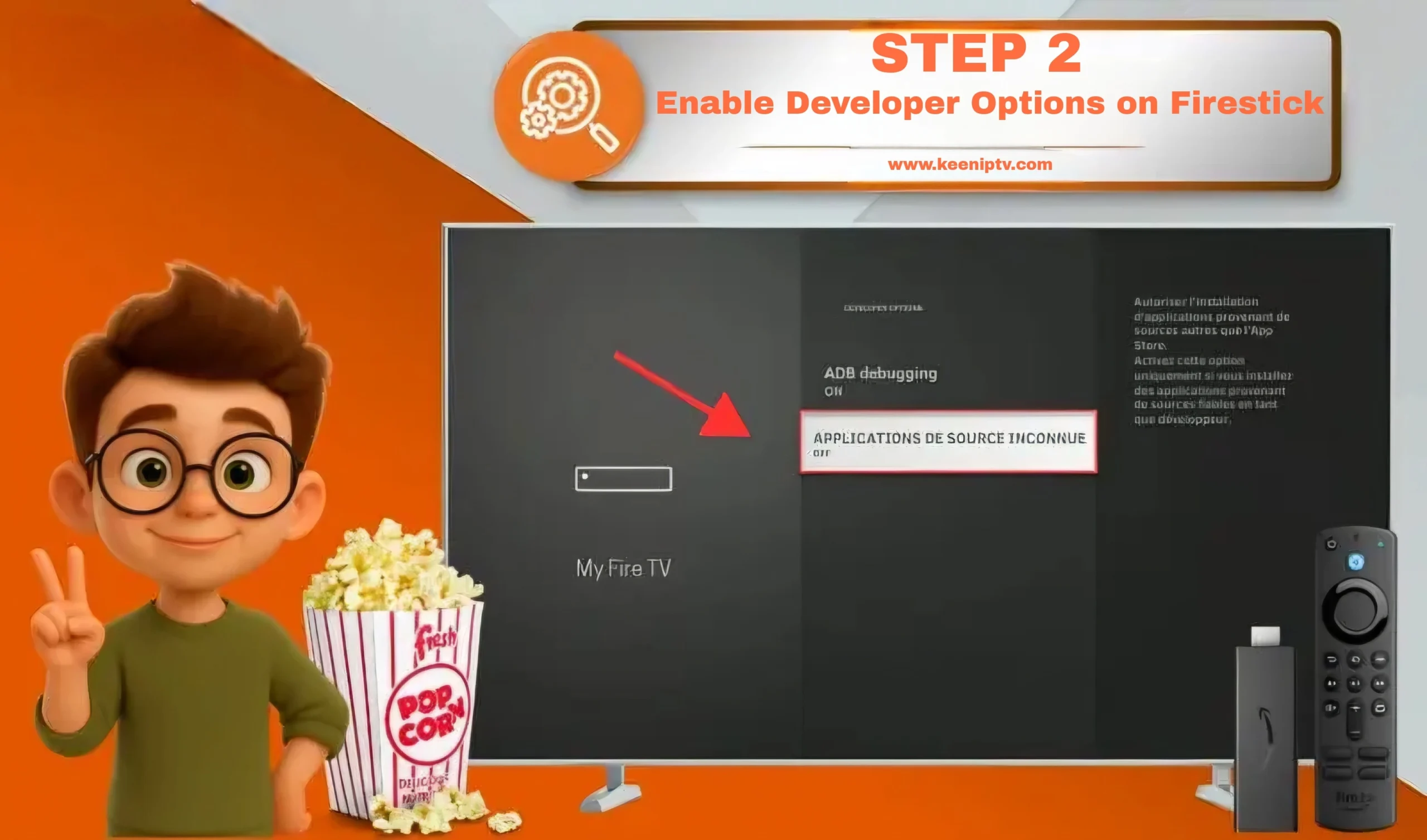 Enable Developer Options on Firestick in Belgium and Netherlands