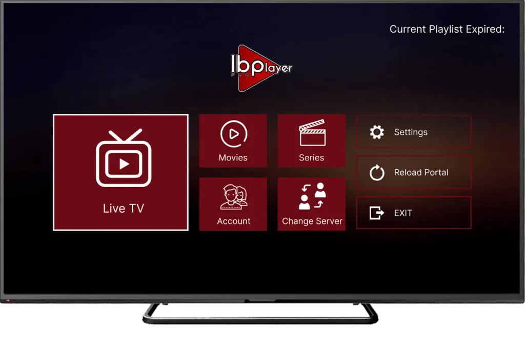 IBO Player Pro IPTV app on Smart TV in Netherlands and Belgium