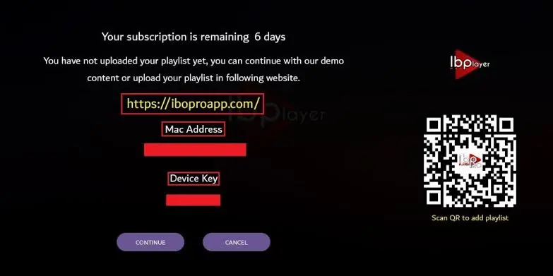 IBO Player Pro streaming IPTV channels with Keen IPTV