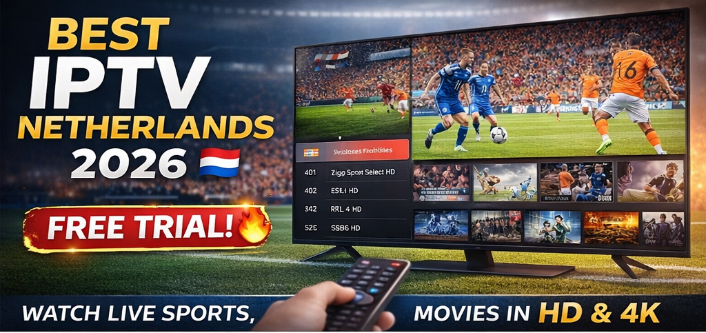 Best IPTV Netherlands 2026 on Smart TV